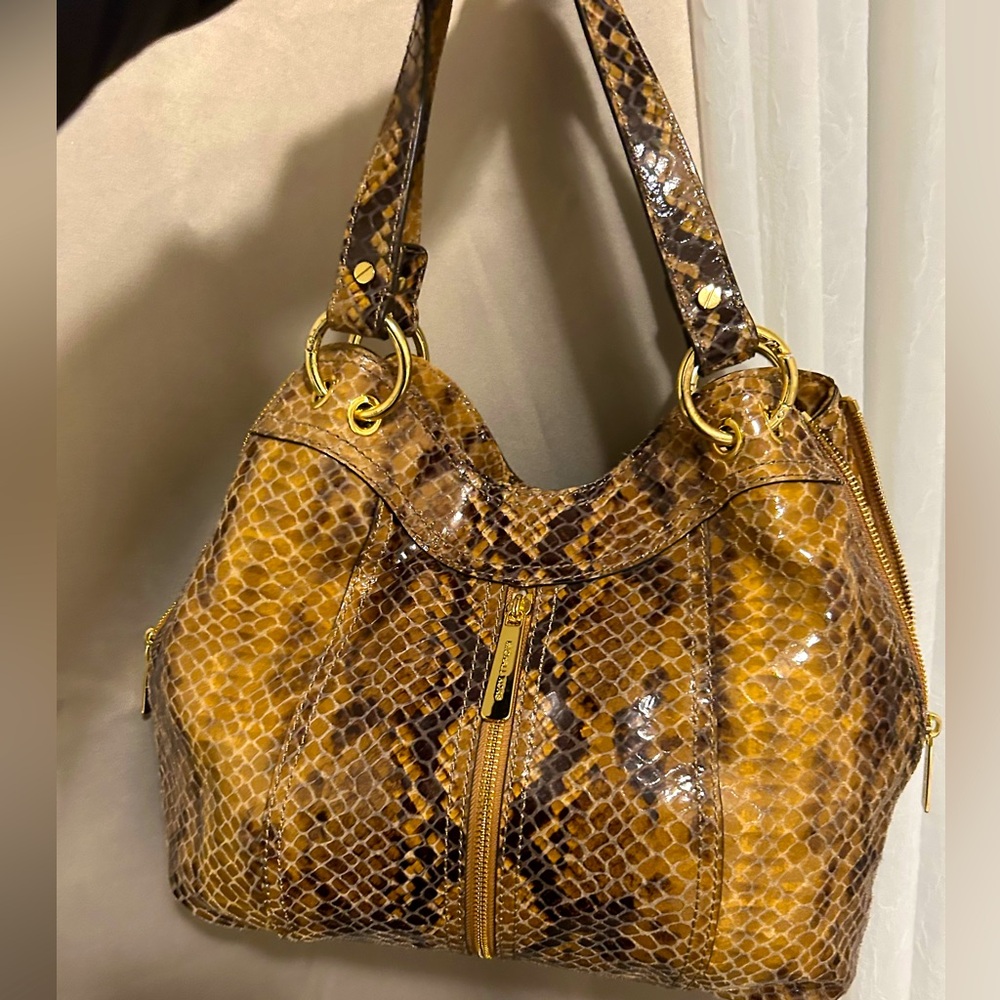 MK Michael Kors limited edition Python Handbag Pu… - image 1
